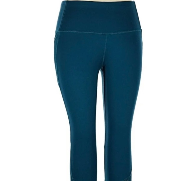 all in motion Pants - All In Motion High Rise Teal Active Pants